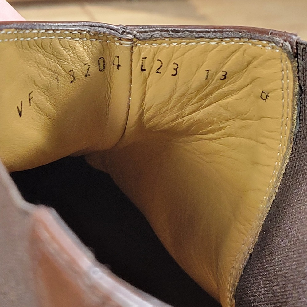 Salvatore Ferragamo Mens 13 D Brown Leather Chelsea‎ Boots Dress Shoes - Picture 14 of 15